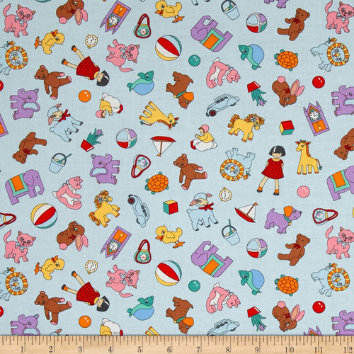 Dolly Jean Collage Blue