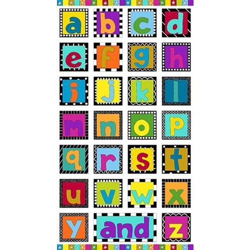 And Z Alphabet Panel