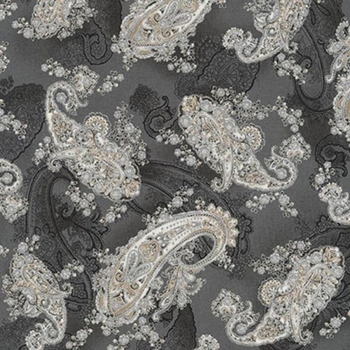La Scala Floral Paisley Onyx