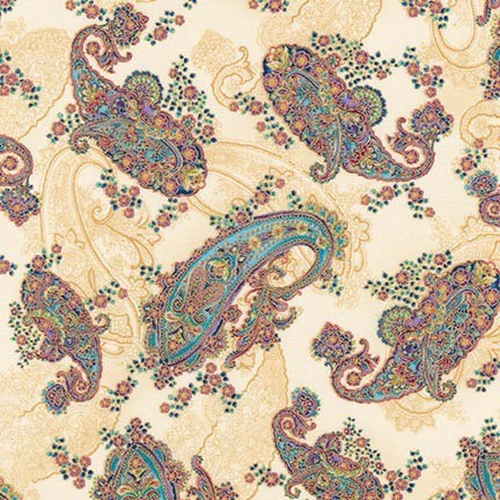 La Scala Floral Paisley Cream