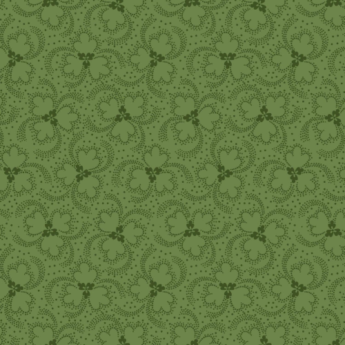 Arabella Vintage Shirting Floral Green