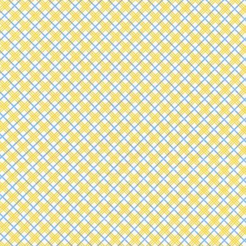 Dolly Jean Check Yellow