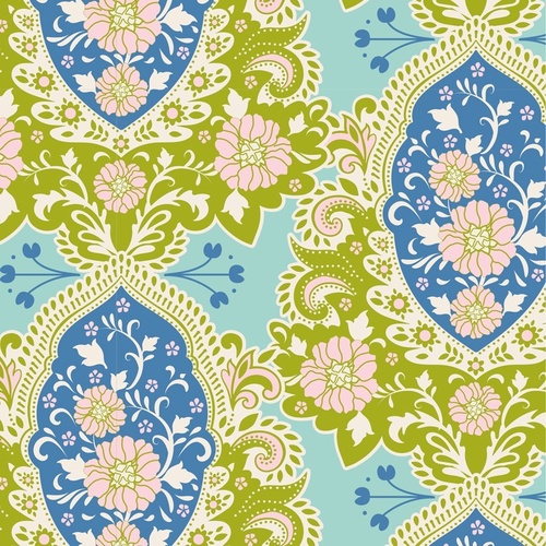 Tilda Sunkiss Charlotte Floral Blue