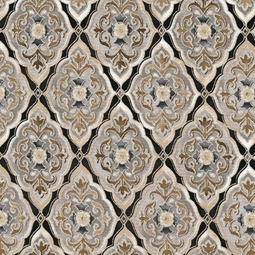 La Scala Medallion Trellis Onyx