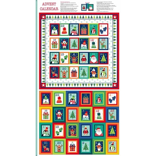 Novelty Christmas Advent Panel