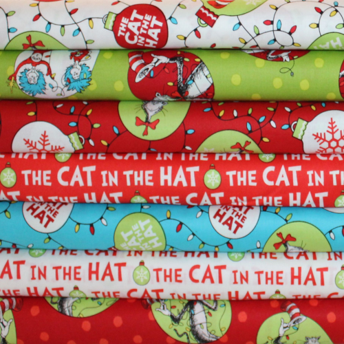 Cat In The Hat Christmas FQ Bundle