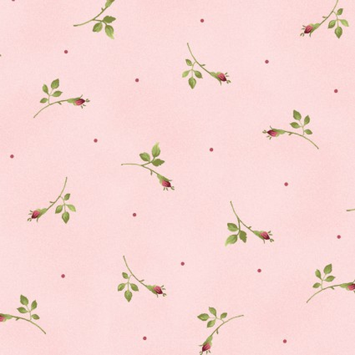 Roses On The Vine Mini Pink