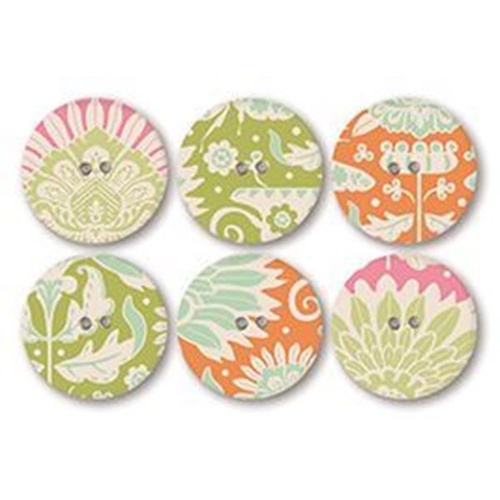 Tilda Fabric Buttons Bumblebee 23mm