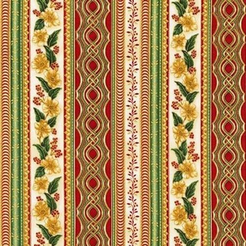Holiday Flourish Stripe