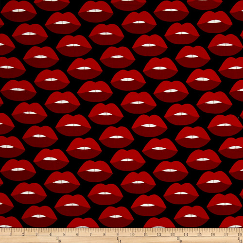 Kissable Lips Black