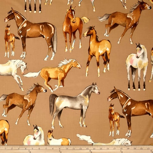 Love of Horses Taupe