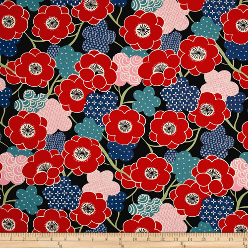 Kiki Ume Plum Blossom Black