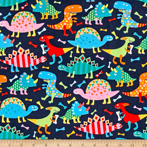 Bon Appetit Dinosaur Blue