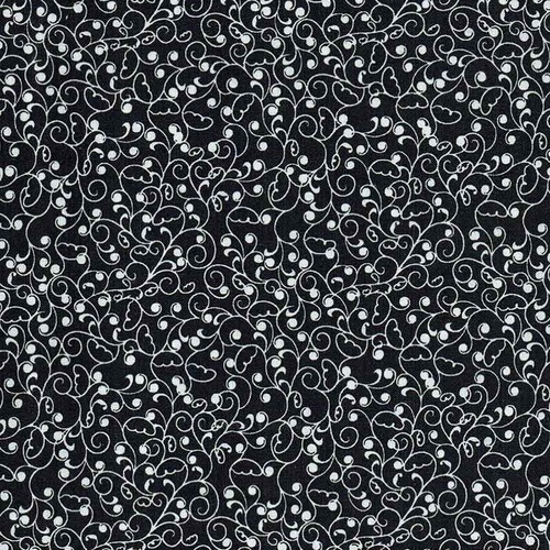 Black White Floral 13