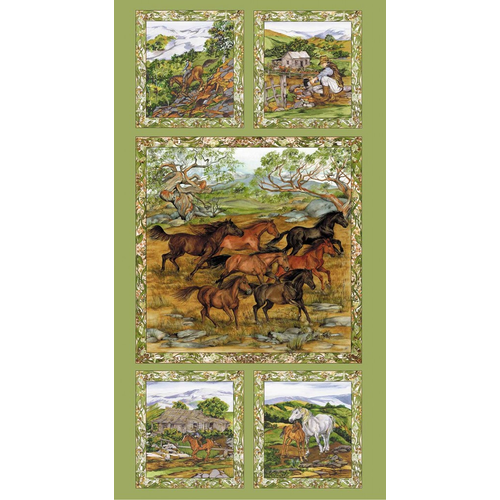 Snowy River Horse Panel