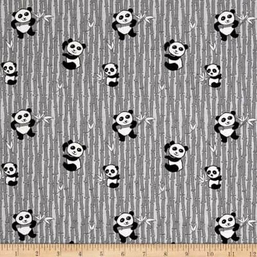 Panda Love Bamboo Light Gray