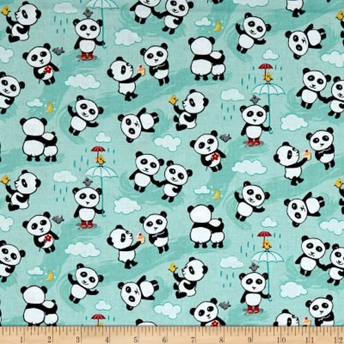 Panda Love Toss Aqua