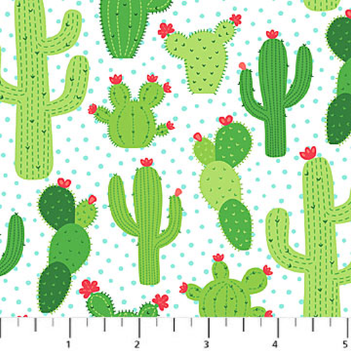 Llama Llama Cactus White