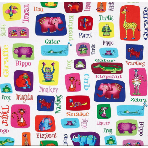 Jungle Things Rainbow Animals