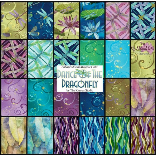Dance of Dragonfly FQ Bundle