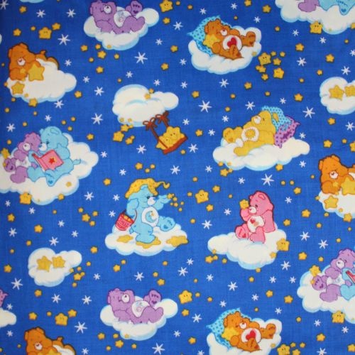 Fabric Remnant -Care Bears HTF 46cm