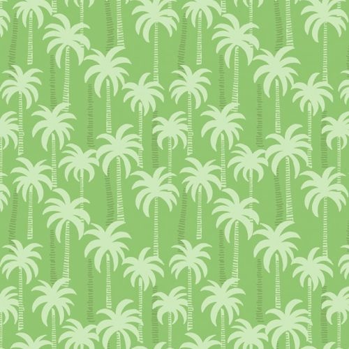 Tropicana Palm Trees Green