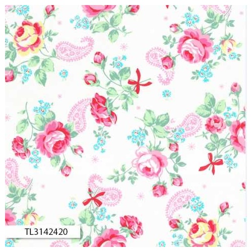 Flower Sugar 2017 Rose Paisley White