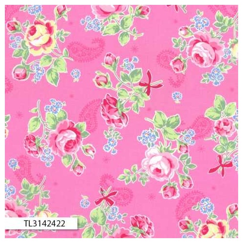 Flower Sugar 2017 Rose Paisley Pink