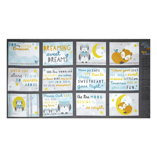 Sweet Dreams Soft Book Panel
