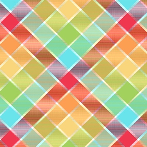 Side by Side Plaid Multi