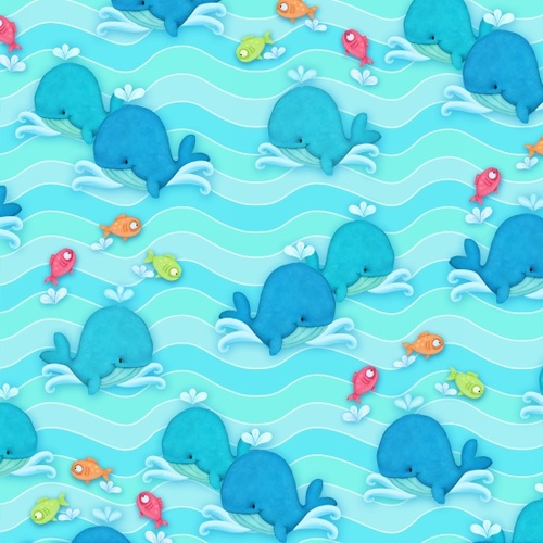Side by Side Whales