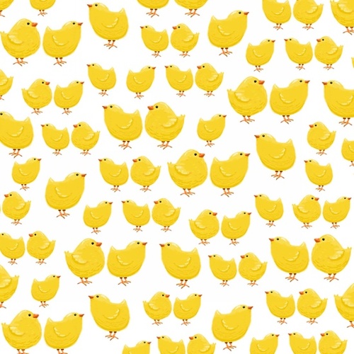 Farm Life Little Chicks White