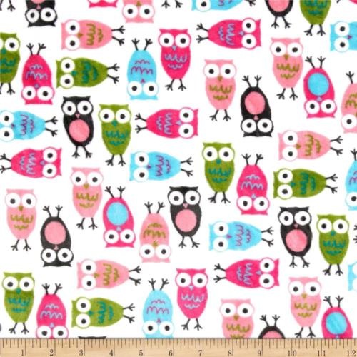 Remnant - Owls Minky 53cm