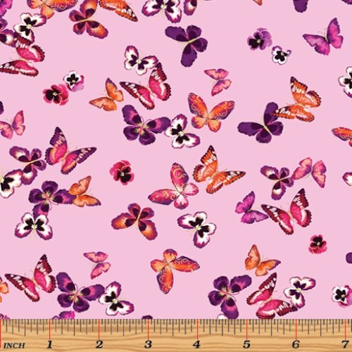 Butterfly Jewel Pansy Pink