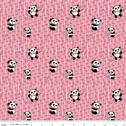 Panda Love Bamboo Pink