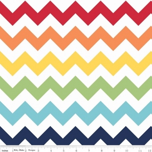 Large Chevron Rainbow