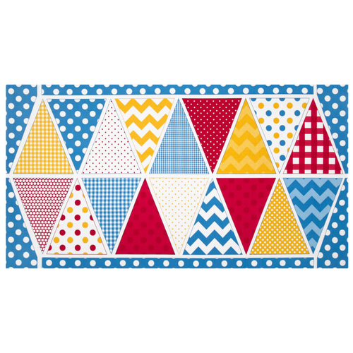 Holiday Bunting Panel Birthday