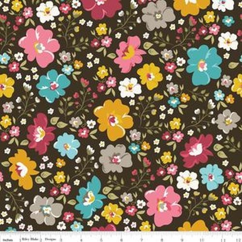 Unforgettable Main Floral Brown