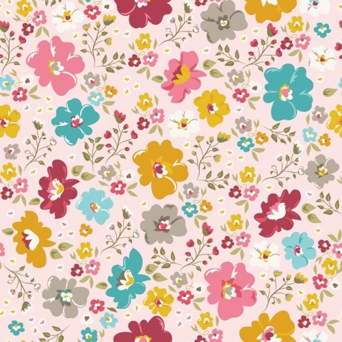 Unforgettable Main Floral Pink
