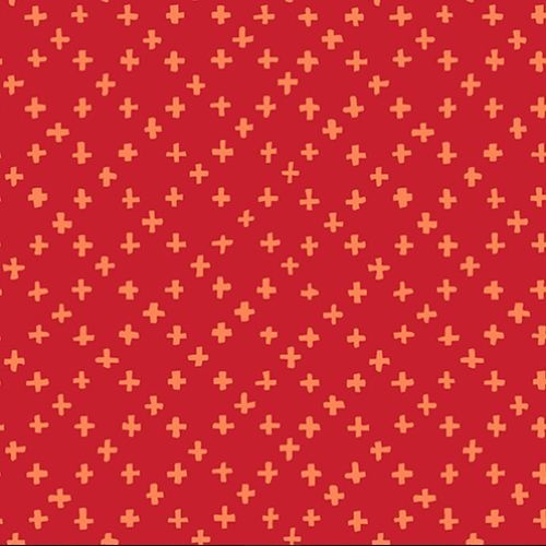 Hello Blossom Tiny Crosses Red