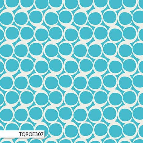 Round Elements Geo Crystaline Blue
