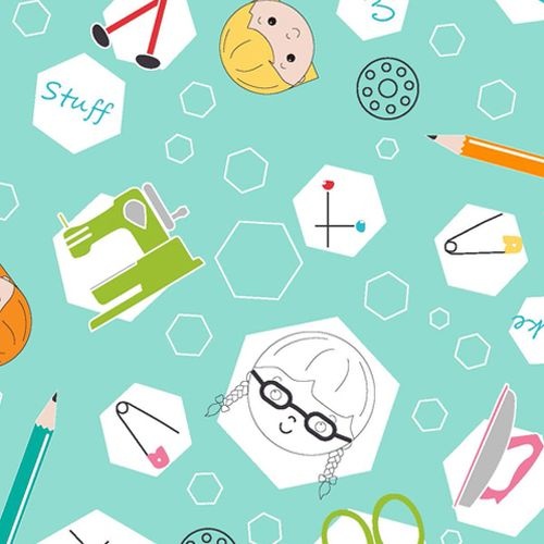 Sewing School Hexis Mint
