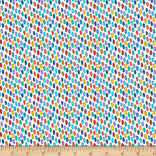 Arctic Wonderland Dots Warm Multi
