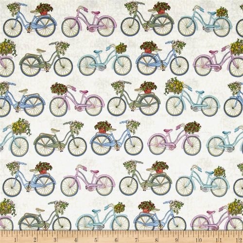 Antique Garden Bicycles Per Metre