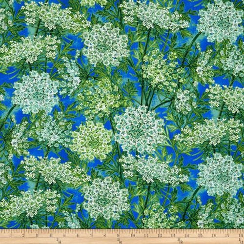 Botanical Blooms Queen Anne's Lace Blue