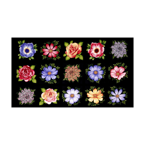 Botanical Blooms Panel