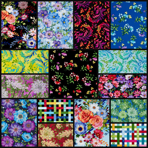 Botanical Blooms 1/2m Bundle