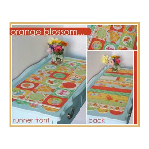 Orange Blossom Table Runner Pattern