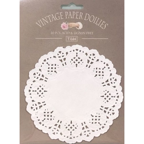 Tilda Vintage Paper Doilies 20pc