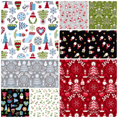 Hygge Christmas FQ Bundle